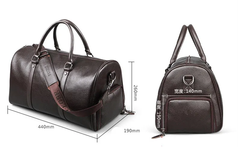 genuine leather men's travel bags (3)