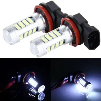 

Car-Styling Car Accessories 2PCS H8/H11 42SMD 2835 Bulb High Power LED Fog Lights White Light Headlight Bulbs For Focus Passat