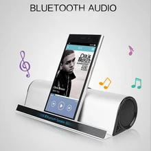 BT-10 Bluetooth динамик Портативный HD Бас Звук Bluetooth аудио телефон планшет подставка держатель кронштейн высококачественный сплав стерео колонка