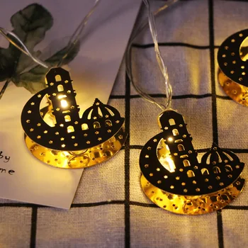

Party DIY LED String Light Ramadan Decoration Star Moon Light EID Mubarak Decor For Home Islam Muslim Party Decor Favor Gift