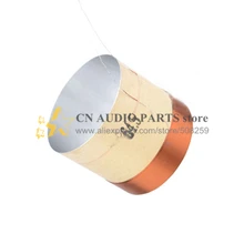 1 шт. ID: 64,5 мм 2,53" 2 Рядовая обмотка белый глиноземистый 8 Ом низкочастотный динамик с басами громкий динамик по индивидуальному заказу звуковая катушка наушников