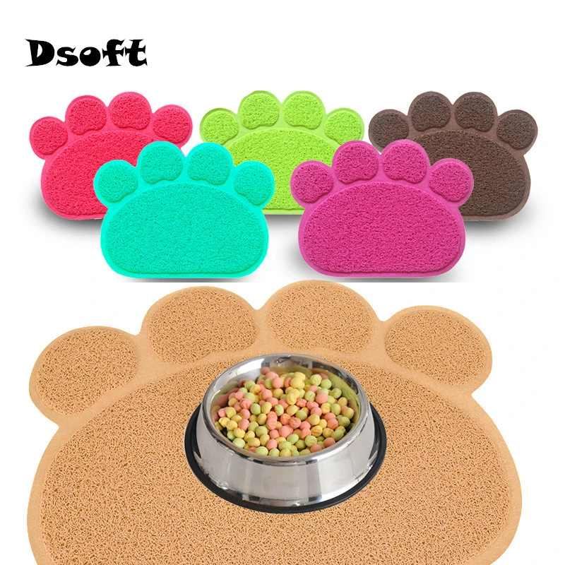 cat paw cleaning mat