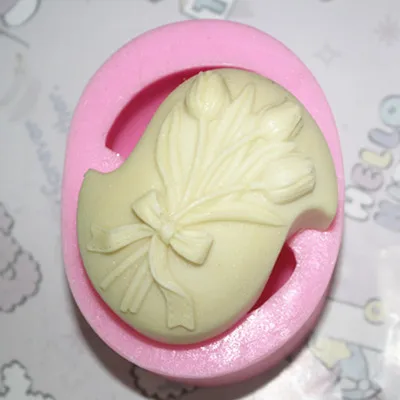 

Handmade Soap Silicone Mold Animal Candle Molds Polymer Clay letter a bundle of flowers