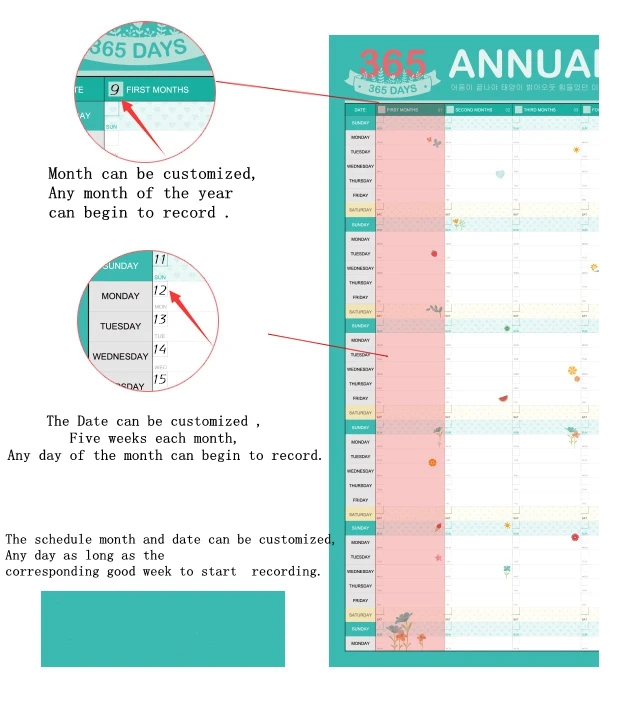 academic year planner 2018 17