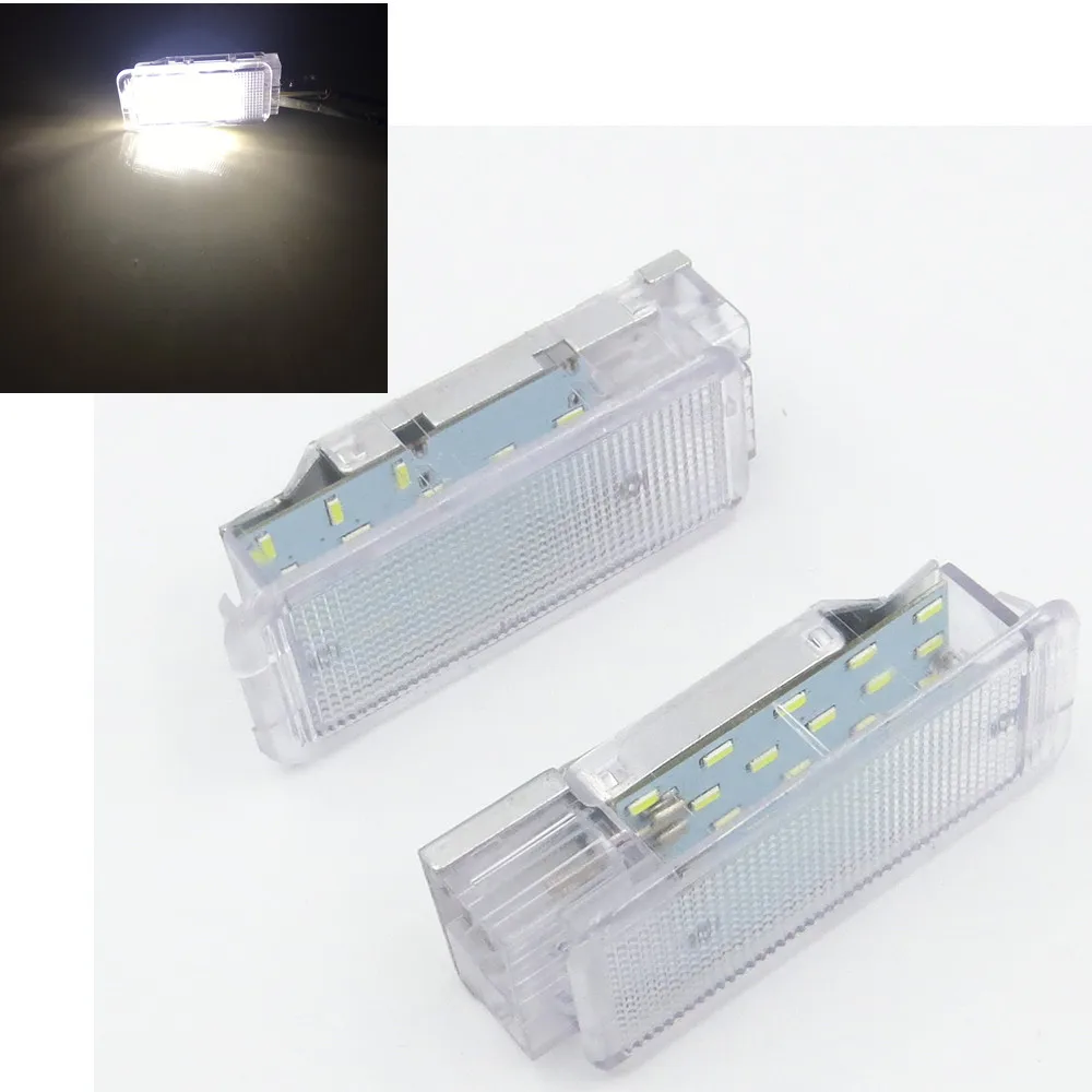 

XYIVYG 2Pcs LED Luggage Compartment Lights Lamp for Peugeot 1007 206 207 306 307 308 406 407 5008 607 806 807 RCZ Expert 3