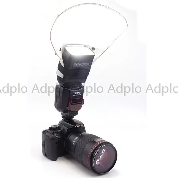 Universal Arc-shape Reflector Flash diffuser /Reflective spade