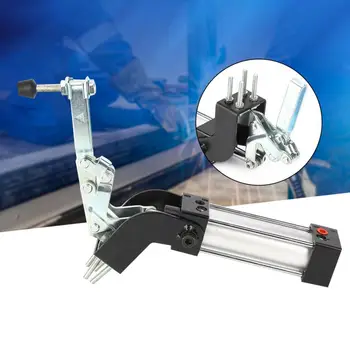 

1/8" Intake interface Metal Cylinder Pneumatic Clamp Hold 50KG Clamp Force Holding Capacity