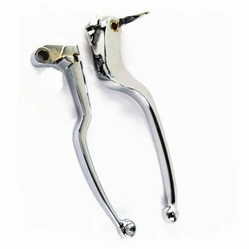 Chrome Мотоцикл Алюминий тормозной рычаг сцепления Рычаг для Suzuki GSX-R 600 750 2006-2009 Suzuki GSX-R 1000 2005 2006 2007 2008 на заказ - Цвет: Chrome
