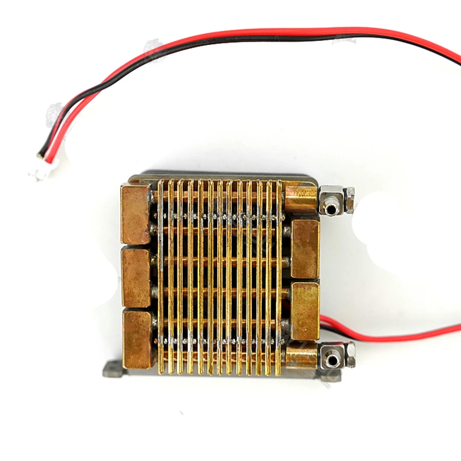 Мини-радиатор охлаждения с воздушным охлаждением подходит для RC грузовика Tamiya Engineering Arocs гидравлический экскаватор погрузчик дистанционное управление игрушки запчасти