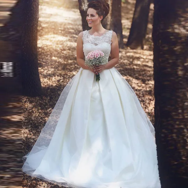 china tienda online novia blanco roto vestidos bruidsjurken tul de