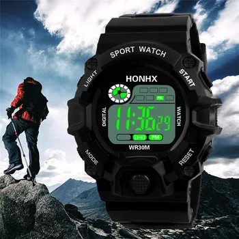 

Luxury Men Analog Digital Military Army Sport LED Waterproof Wrist Watch montre homme sport 2018 digitale reloj hombre relogio