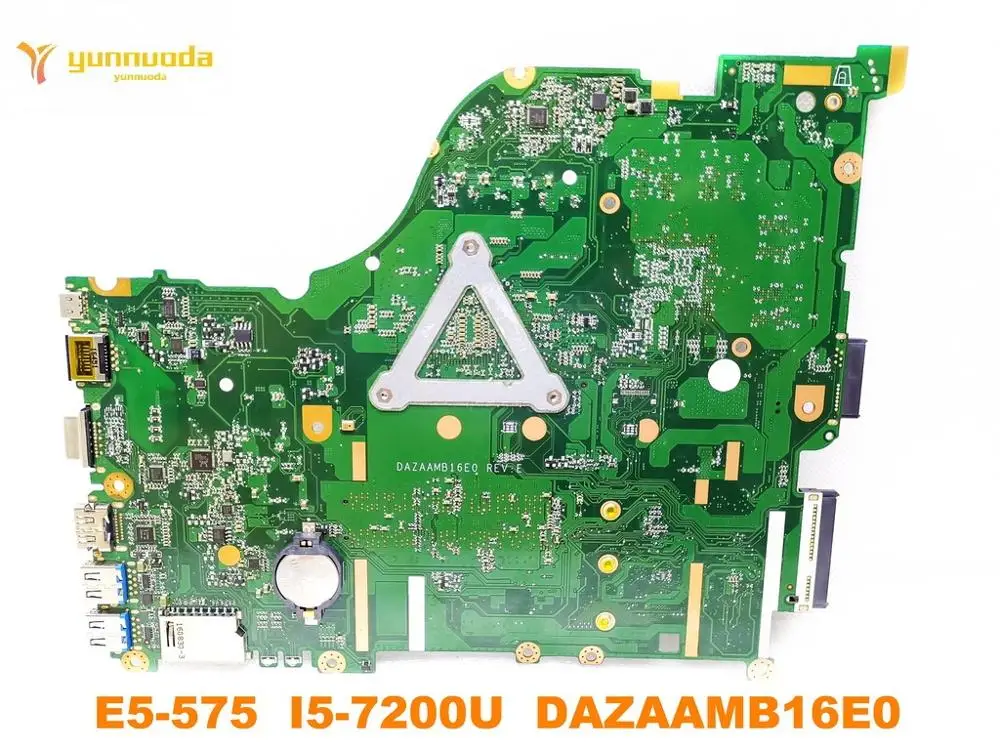Для ACER E5-575 Материнская плата ноутбука E5-575 I5-7200U DAZAAMB16E0 испытанное хорошее