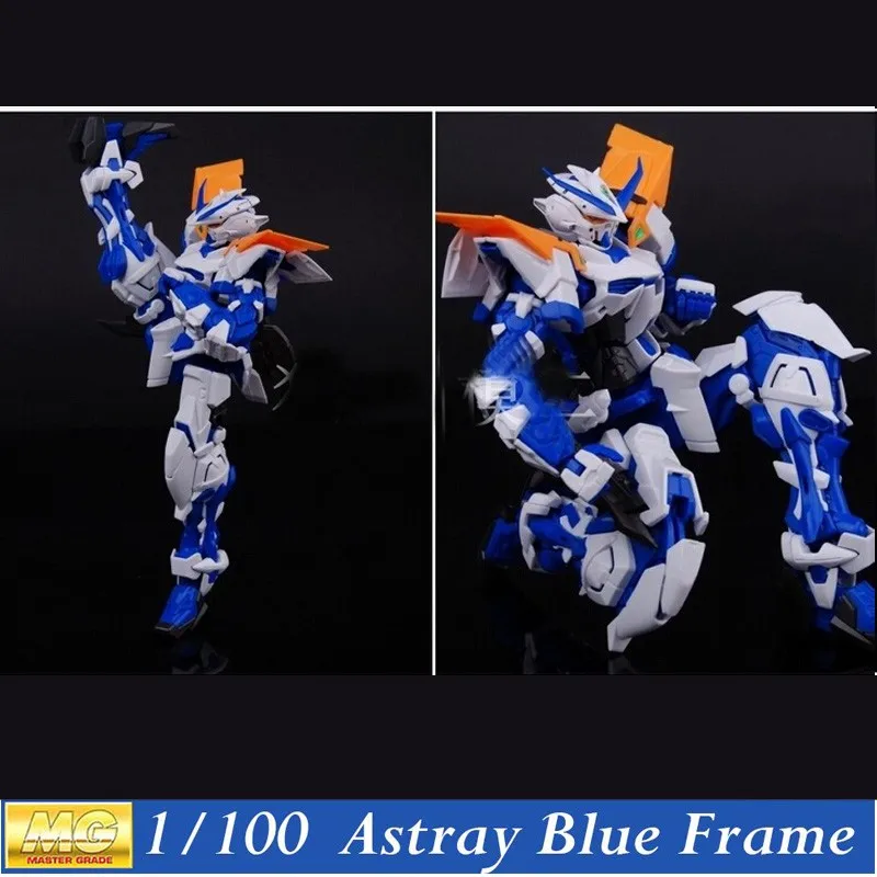 Assemblato Revise1/100 Blu Modello Astray Natural Seconda di oggi IOW robot Action Telaio Hobby Gundam MBF-P03R Kit Figures Health Daban plastica Sconto ventilatori di giocattoli MG 8 Assemblato Revise1/100 Blu Modello 8