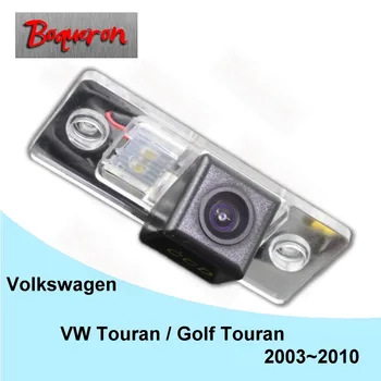 Dla Volkswagen Touran Golf Touran 2003 ~ 2010 HD CCD Night Vision Backup Parking kamera cofania tylna kamera samochodowa NTSC PAL tanie i dobre opinie Boqueron CN (pochodzenie) Szkło wireless Przewodowa ACCESSORIES Zapasowe kamery do auta Z tworzywa sztucznego Volkswagen Touran Golf Touran 03 04 05 06 07 08 09 10