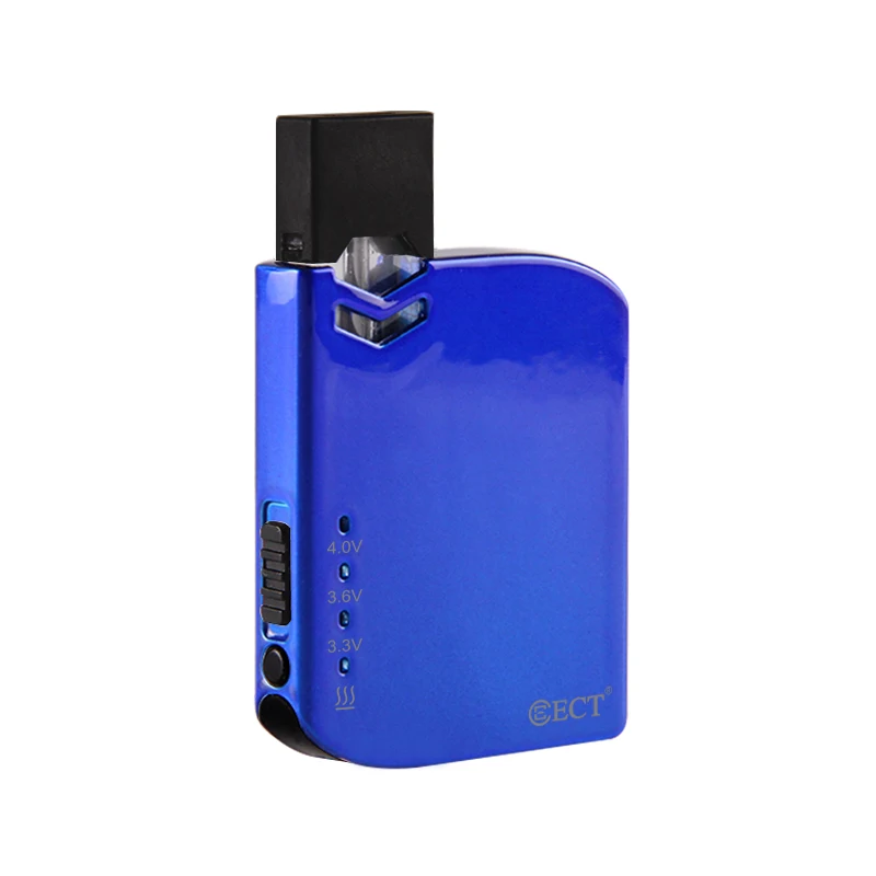 E Cigarettes Kit ECT Robin Pod System Vaporizer 2 in 1 420mah VV Battery 0.5ml 1.4ohm Atomizer Vape Pen For Thick Oil Original
