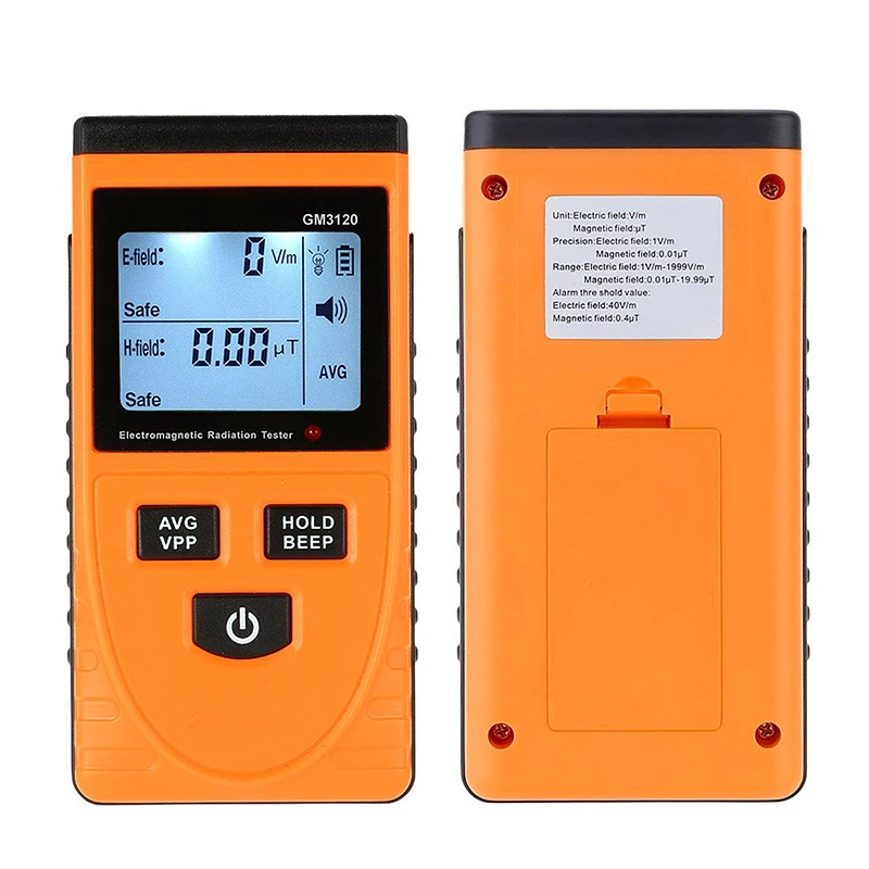 

Original Package GM3120 LCD Electromagnetic Radiation Detector Tester Radiation Meter Dosimeter Counter Measurement for Computer