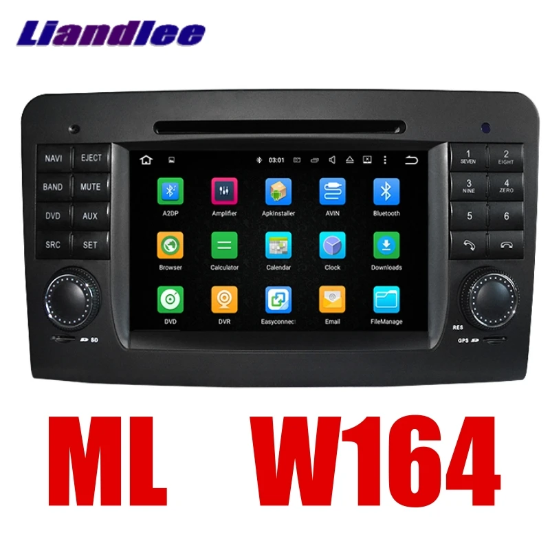 Discount Liandlee Car Multimedia Player NAVI For Mercedes Benz M ML Class W164 2005~2012 Car Touch Screen Radio DVD Stereo GPS Navigation 1