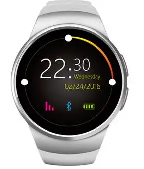 

Hot sale! Smart Watch W18 circular screen bluetooth smart positioning the heart rate monitor watches Support SIM