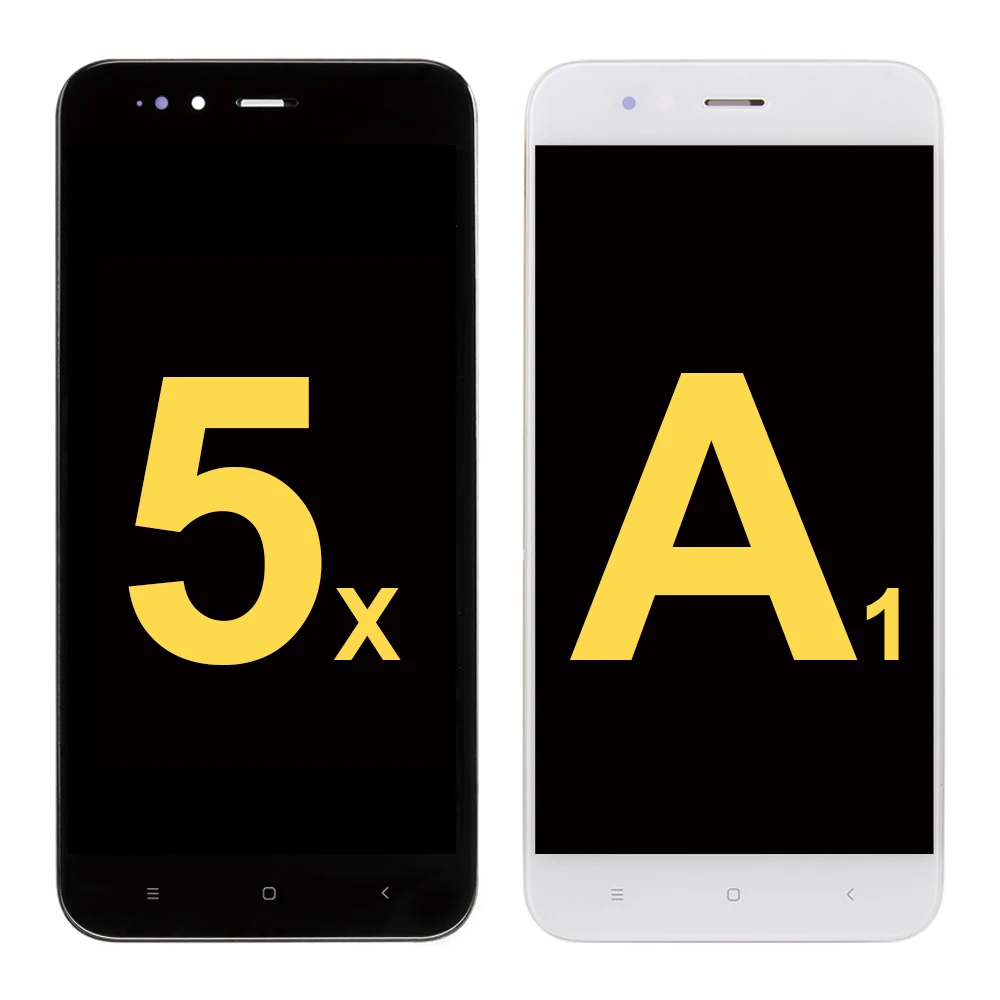 Pаспродажа AAA для Xiaomi mi A1 lcd кодирующий преобразователь сенсорного экрана в сборе для Xiaomi mi 5X ЖК дисплей с рамкой mi 5X mi A1 замена экрана