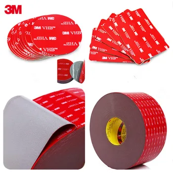 

Wholesale 3M VHB 5608 High Performance Indoor Outdoor Use Gray 3M Tape Waterproof Acrylic Foam Double Side Tape,die cut any size