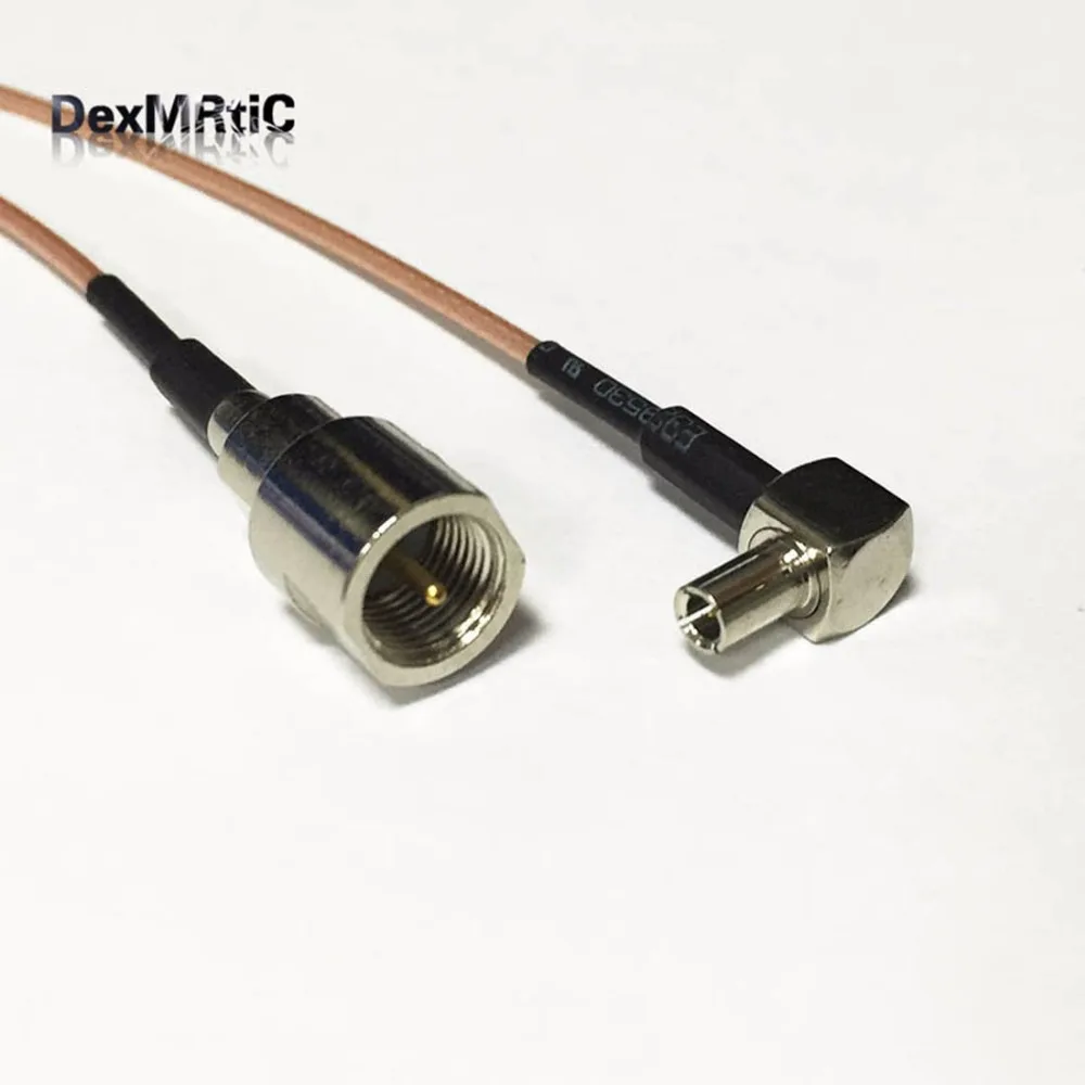 НОВЫЙ FME штекер переключатель TS9 прямоугольный кабель перемычки RF RG178 оптовая