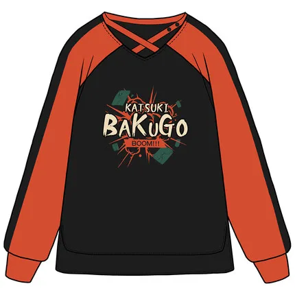 T-shirt Boku no Hero Academy My Hero Academy; костюмы для косплея; Bakugou Katsuki; хлопковые толстовки; футболка; брюки; куртки; толстовки; костюм - Цвет: T-shirt