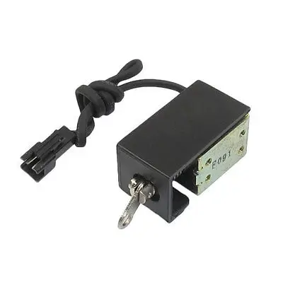 

DC 40V 0.1A 3mm 0.05kg Actuator Linear Push Solenoid Electromagnet w Shell