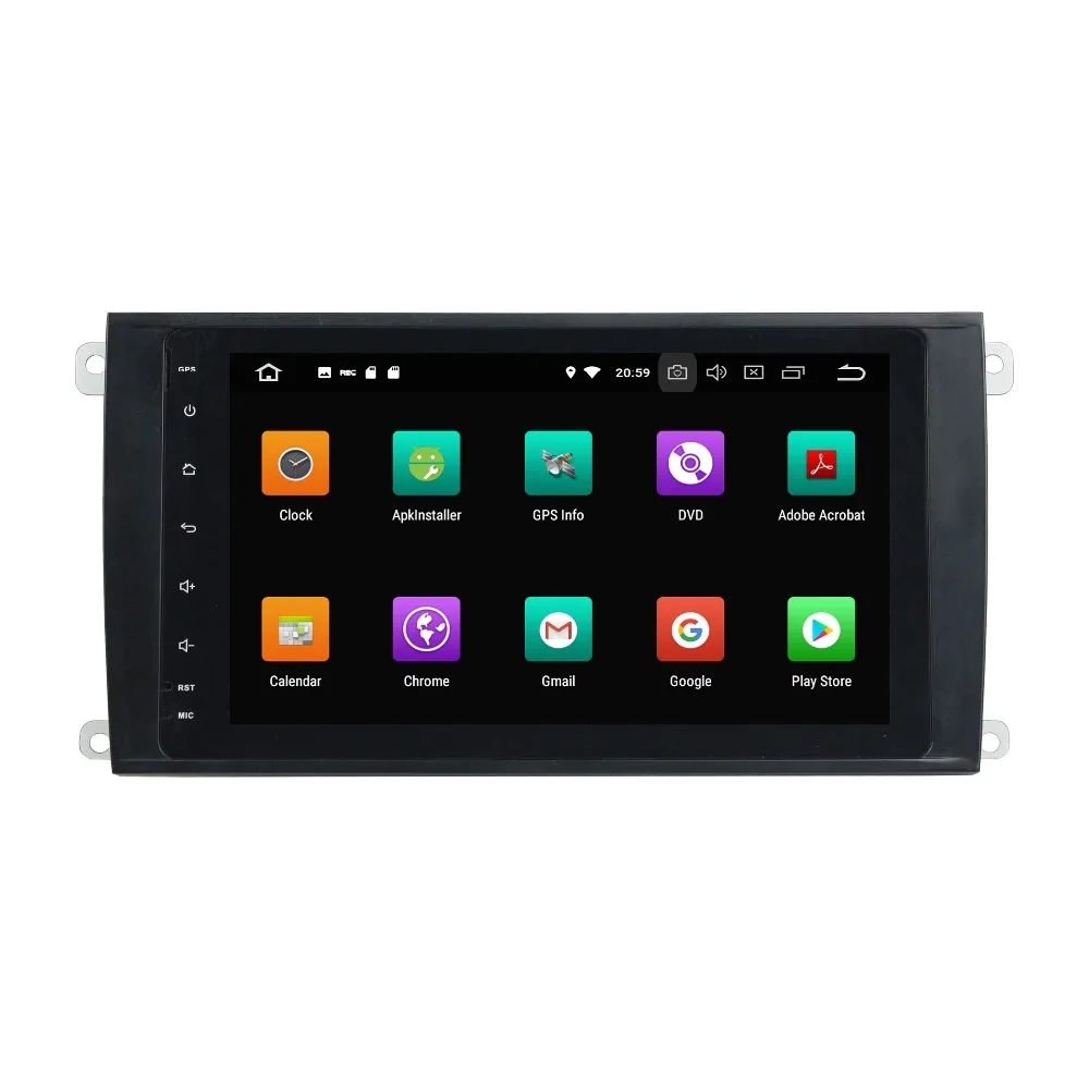 Best 4GB RAM Octa Core 8" Android 8.0 Car Audio DVD Player for Porsche Cayenne 2003-2010 With GPS Radio Bluetooth WIFI USB 32GB ROM 2