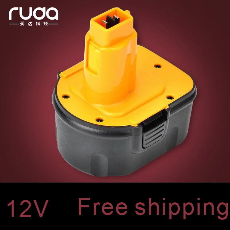 12V 4000mAh NI-MH Ersatzakku für DeWalt DC9071 DE9071 DW9072 DE9074