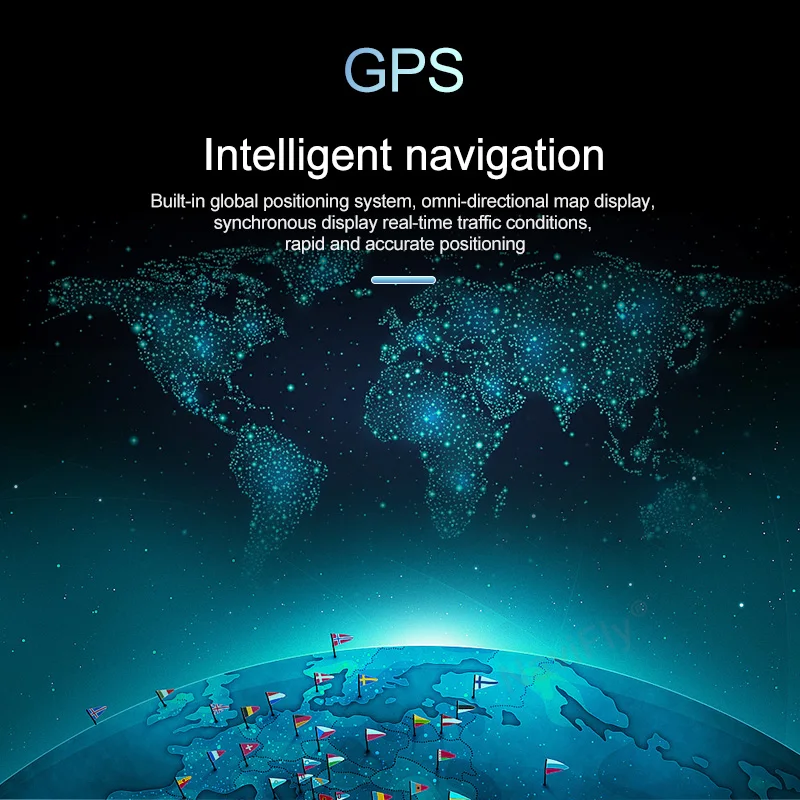 Top NaviFly Tesla style IPS Screen Auroradio GPS navigation Android 8.1 Car multimedia player for Ford FOCUS 2012-2017 5