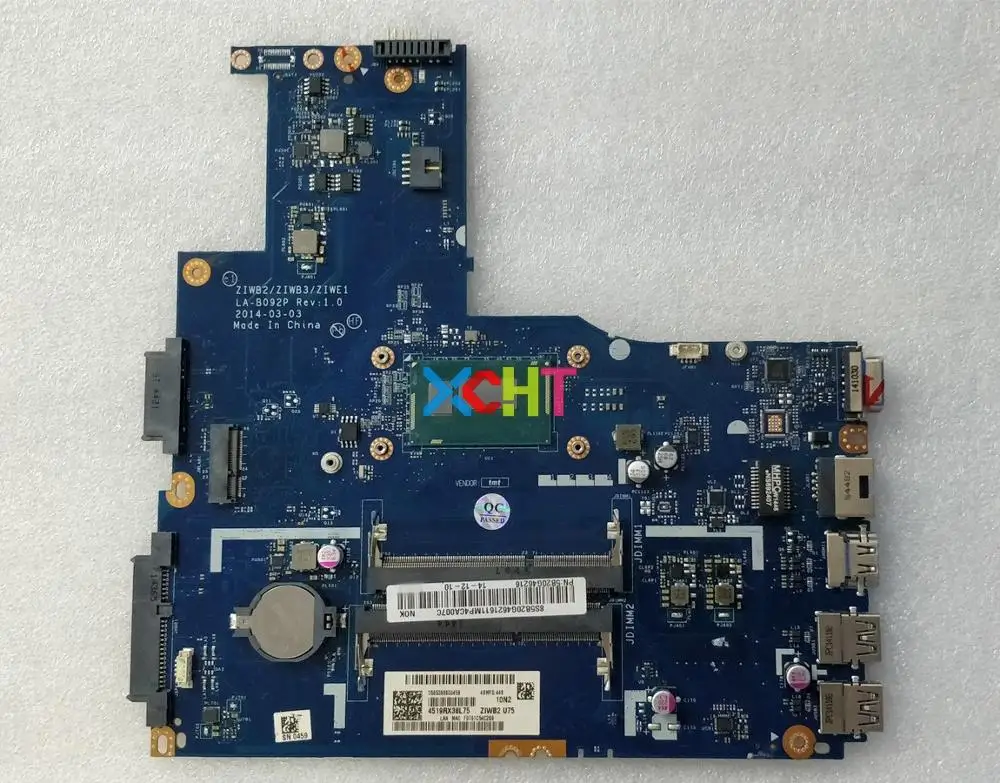 

for Lenovo B50-80 5B20G46216 w i7-4510U CPU LA-B092P Laptop Motherboard Mainboard Tested