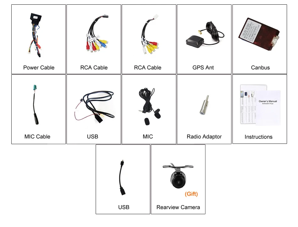 Discount Eunavi 2 din Android 8.1 Octa Core Car DVD Player GPS Navi for Ford Focus Galaxy with Audio Radio Stereo wifi Head Unit 1024*600 26