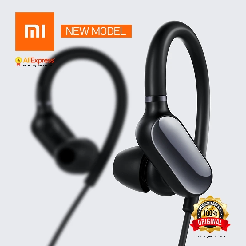 

New Original Xiaomi Mi Sports Bluetooth Headset Mini Version Wireless Earbuds With Microphone Waterproof Bluetooth 4.1 Earphone