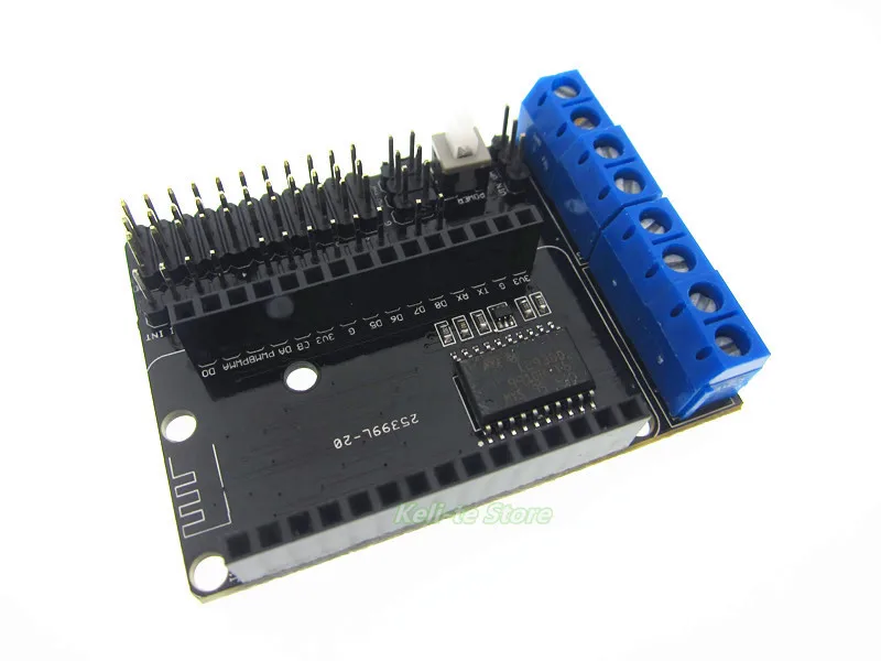 1 шт. NodeMCU щит для двигателя L293D фото из ESP8266 esp 12E комплект diy rc игрушка wifi smart car remote