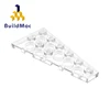 BuildMOC Compatible Assembles Particles 54383 3x6(Left) For Building Blocks Parts DIY LOGO Educational Tech Parts Toys ► Photo 3/4