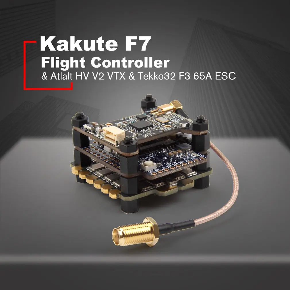 Kakute F7 Контроллер полета& Atlalt HV V2 40CH VTX& 65A BL_32 Tekko32 F3 Металл 4в1 65A ESC комбо для модель радиоуправляемого дрона игрушки запчасти