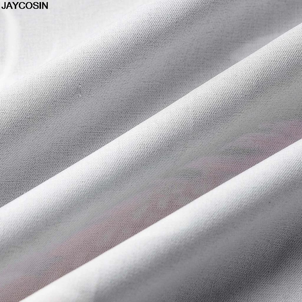 KLV Мужская блузка для влюбленных Ретро Халат свободная футболка с коротким