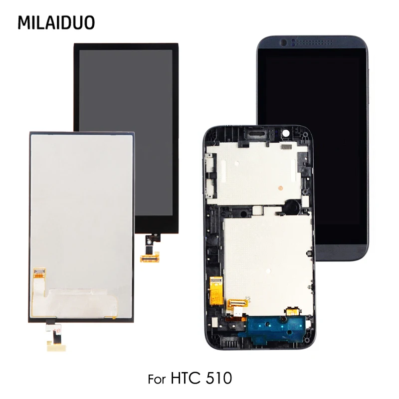 Оригинальный ЖК дисплей Дисплей для HTC Desire 510 D510 Сенсорный экран планшета Сенсор