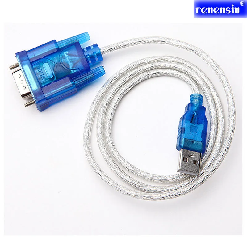 

Wholesale CH340 USB TO SERIAL RS232 COM Port DB9 9 PIN ADAPTER CABLE PDA cord GPS CONVERTER Support Windows7
