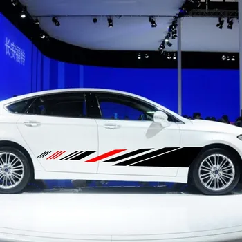 

Car Sports stripes 88'' Lower Door Decal for Mondeo Vinyl Graphics Sticker ZC1055