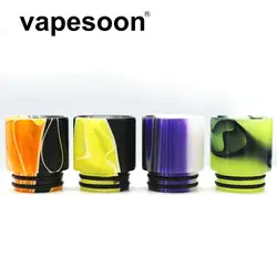 VapeSoon акрил 810 капельный наконечник для RDA распылитель с широким отверстием мундштук Vape ручка капельные наконечники 810 для Smok TFV8 TFV12 1 шт. в