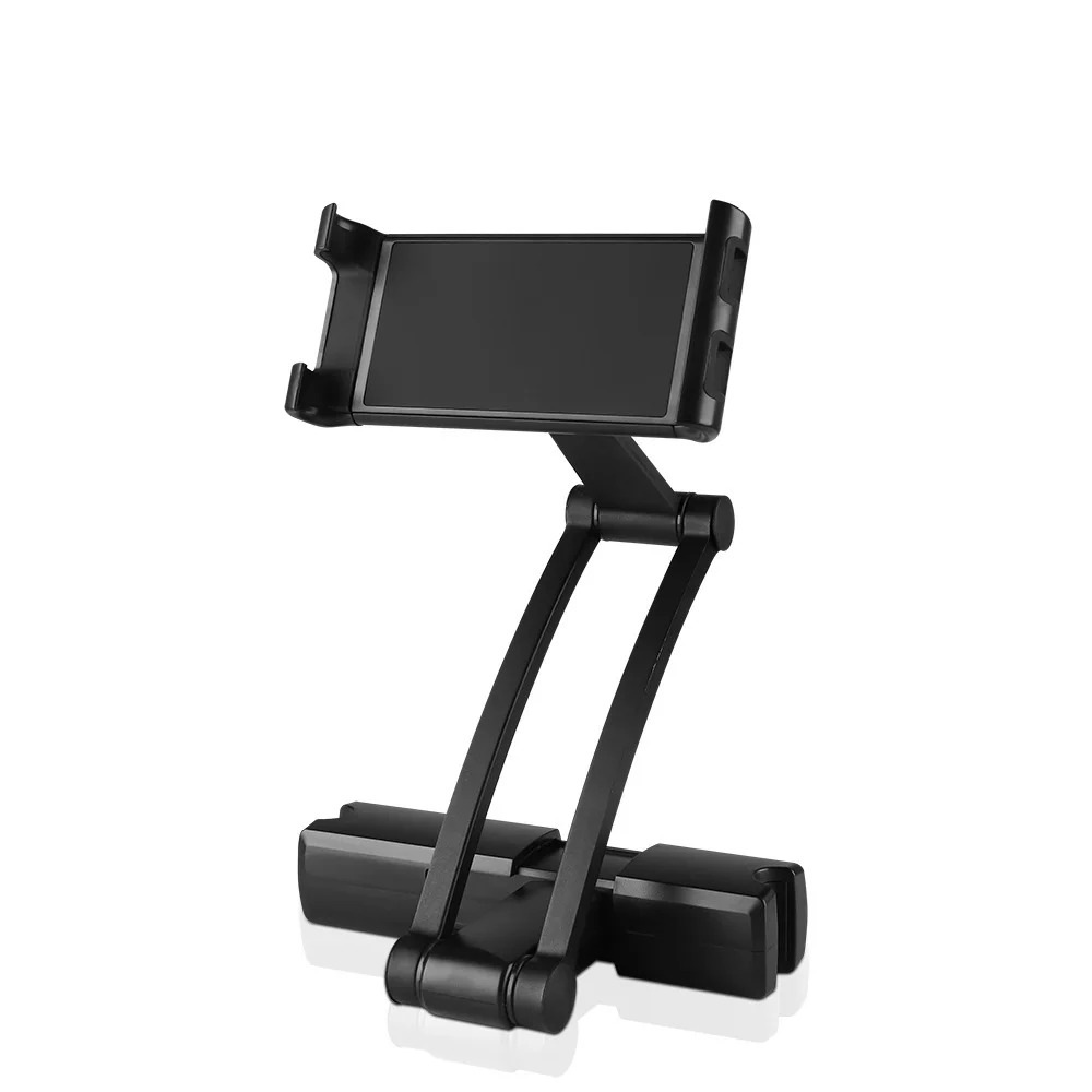 Для iPad планшета автомобильное заднее сиденье подголовник подставка для телефона Портативный Автомобильный Алюминиевый держатель для телефона Подставка для заднего сиденья универсальный