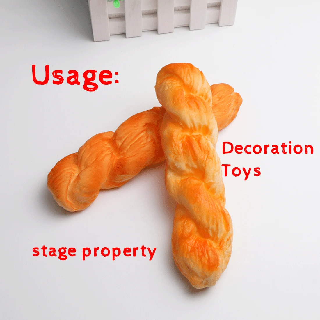 

Etmakit Twist Baguettes Kawaii Squishy Rising Jumbo Phone Straps Cute Squeeze Stress Kids Gift Pillow Loaf Cake Bread charm