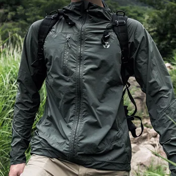 

Ultralight Thin Outdoor Sport Riding Stretch Sunscreen Skin Windbreaker Men Women Fishing Climbing Anti UV Breathable Jacket Top