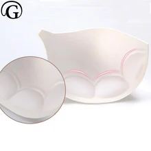 Прайгер подкладки бюстгальтера массаж с эффектом пуш-ап вставки плавательный костюм нижнее белье усилитель Yugo Нижнее белье Мягкий 25 пар
