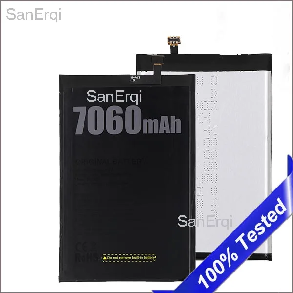

Mobile phone battery Fo'r DOOGEE BL7000 battery 7060mAh Long standby time High capacit DOOGEE Mobile Accessories