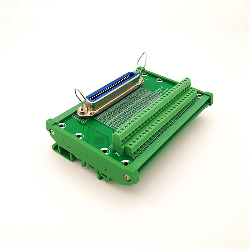 DIN рейка крепление 57 серии 50-Pin 0,08" гнездовой разъем Breakout Board