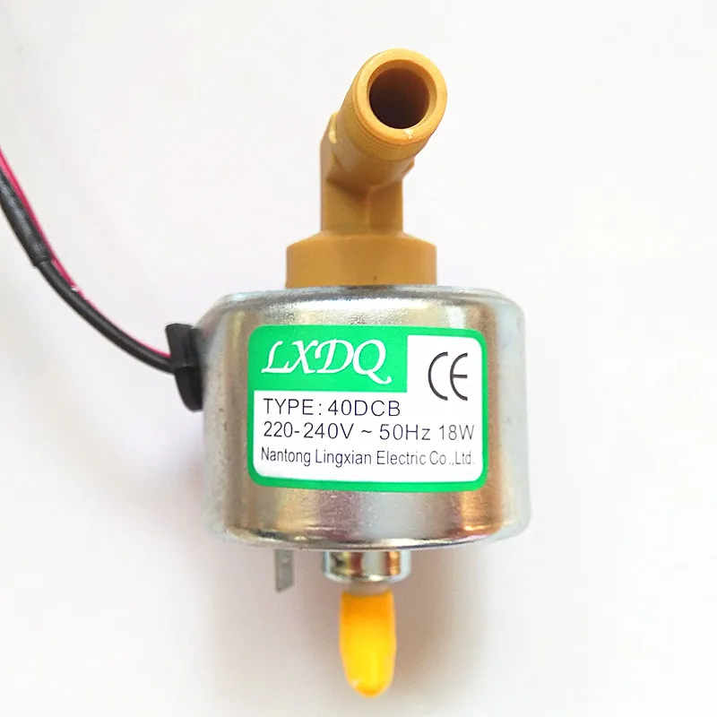

fog machine oil pump Model 40DCB Voltage 220-240V-50Hz Power 18W