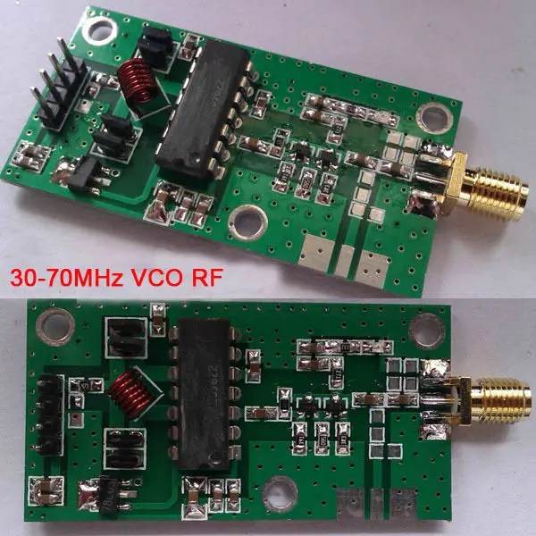 30 70MHz VCO RF Signal Source Voltage Controlled Oscillator Signal