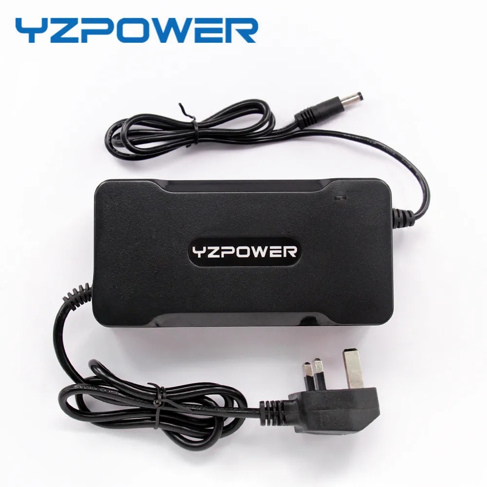Rohs 54.6V 5A Smart Lithium Battery Charger For 48V LifePO4 Li-ion Electric Car Power Tool With Cooling Fan